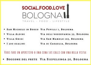 Colli bolognesi: alla scoperta dei punti panoramici su Bologna socialfoodlove.com